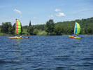 BSD in Chicago kayak sailing with BSD Batwing Sails- June 2011