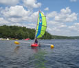 Twins sails for kayaks