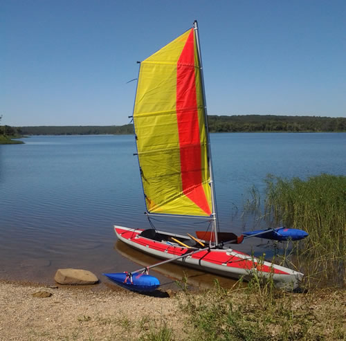 BSD Batwing Expedition 32 kayak sail